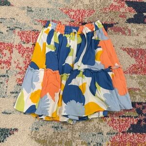Colorful Floral Women's Skort